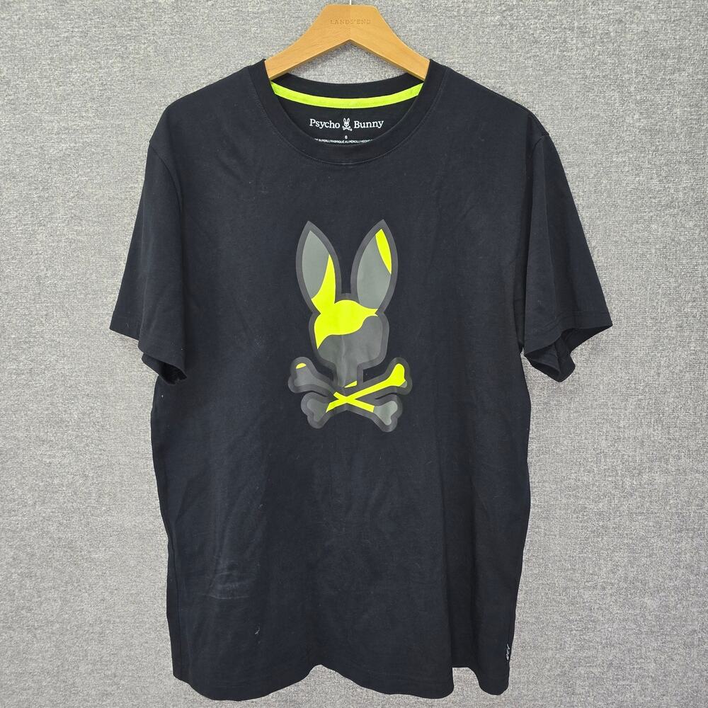 PSYCHO BUNNY SHORT SLEEVE TEE SHIRT, SIZE 6